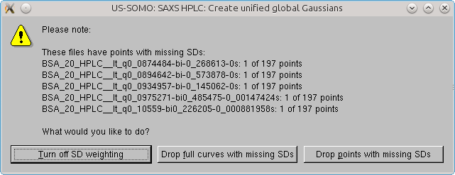 SOMO HPLC-SAXS Drop 0 SD pop-up