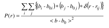 SOMO SAXS P(r) Equation